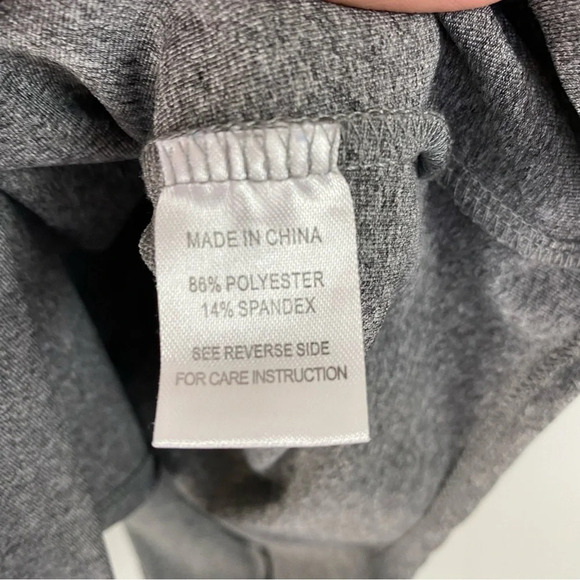 MONAT GEAR  Shampoo Dealer Bodysuit Size Large Gray Heathered Brazilian Cut - Picture 13 of 15